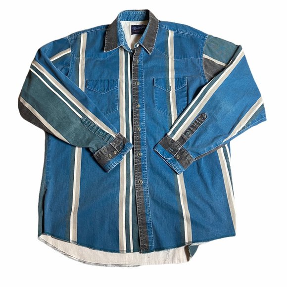 Wrangler Other - Wrangler Vintage Stripe Overshirt